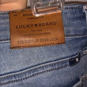 Lucky Brand Light Wash Size 2 26 Ripped Distressed